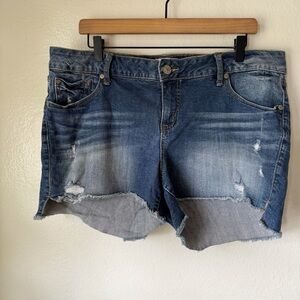 Torrid | Distressed Denim Shorts
